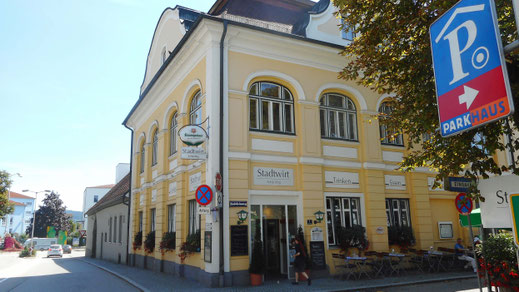 Ehemals "Kapsreiter-Bräustüberl", 2013 als "Stadtwirt" neu eröffnet