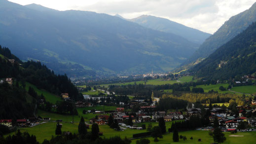 Vorne: Bad Hofgastein, Hinten: Dorfgastein