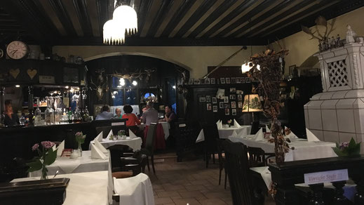 Abendessen im Henneberger Haus