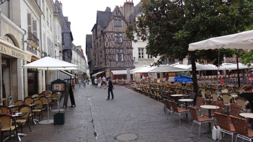 Gebäude aus dem 16. Jahrhundert an der Place Plumereau