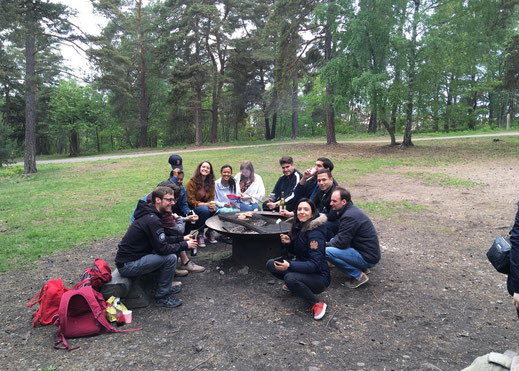 Grillen mit der Studierendengemeinde