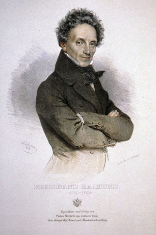 Lithographie von Joseph Kriehuber (1835)