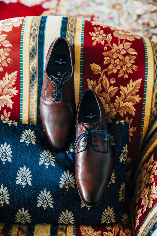Hochzeitsfoto Schuhe Bräutigam