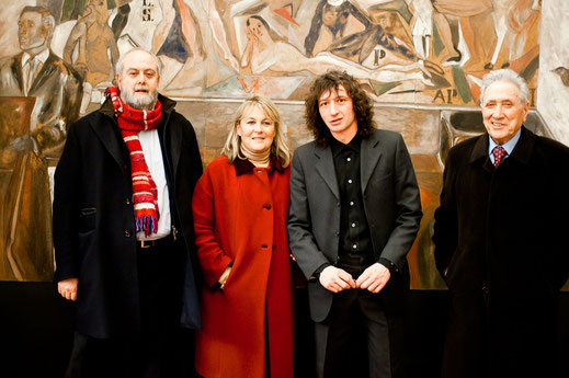 Da sinistra: Umberto Croppi, Maria Ida Gaeta, Paolo Gennaioli, Narciso Parigi.