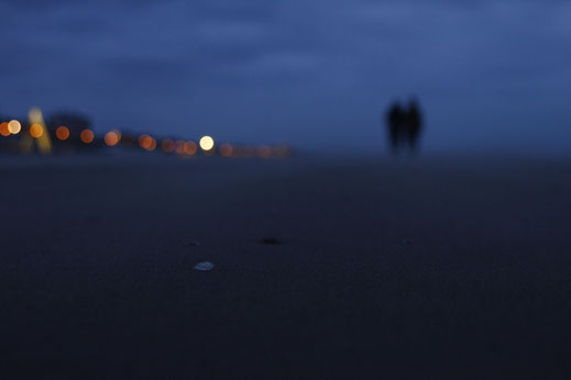 Zandvoort at night, beachwalk