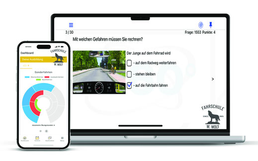 Login zu unserer Lern App 