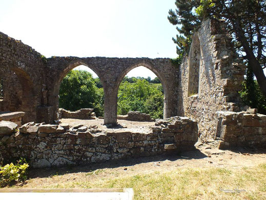 La nef - l'arc roman - les arcs brisés