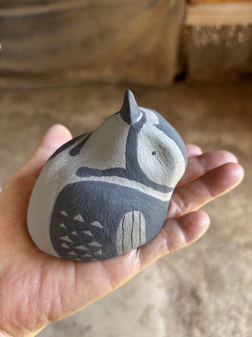 女性陶芸家 ブログ 陶芸作品 笠間焼き 陶芸 野鳥 小鳥 バードウォッチング 自然 アート コゲラ