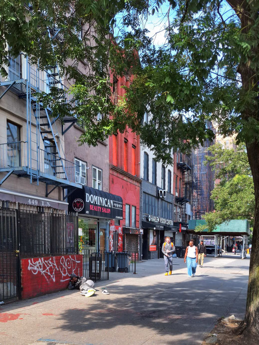 New York, Harlem : Malcolm X Boulevard