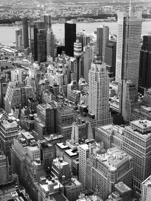 New York : vue de l'Empire State Building