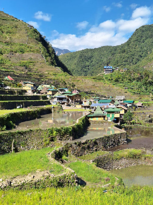 Près du village de Batad