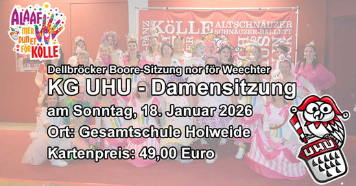Damensitzung Köln