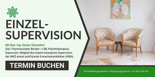 Einzelsupervision für Psychosoziale Berater:innen im SOULGARDEN Salzburg