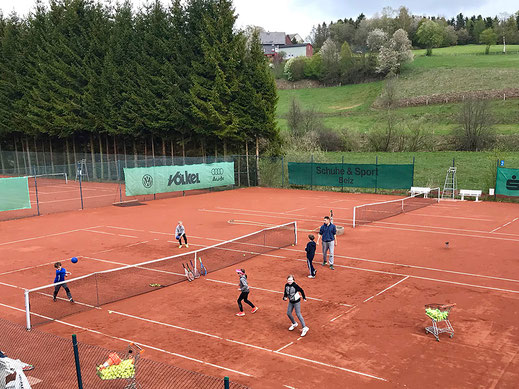 Frühjahr 2019 - Neue Trainingskooperation mit HQ Tennis e.K.