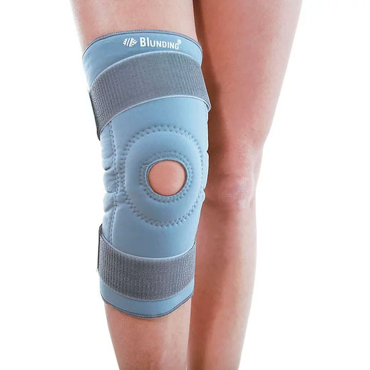 Rodillera con Orificio Rotuliano en Lycra 54