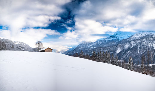 Schweizer Berglandschaft wie aus einem Märchenbuch