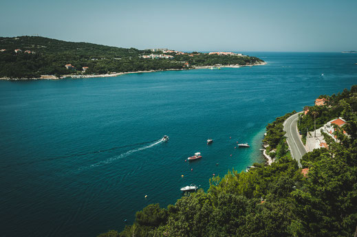 Adriatisches Meer und traumhafte Küsten von Kroatien