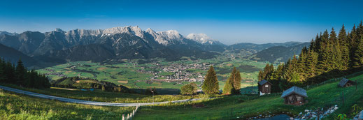 Saalfelden am Steinernen Meer in Österreich