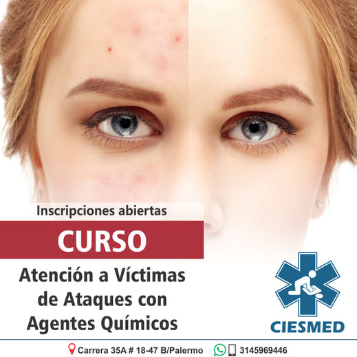 Curso Atención a Víctimas de Ataques con Agentes Químicos 