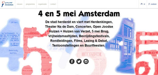 Dankzij het Amsterdams 4 en 5 mei comité heb ik een bevrijdingstocht meegemaakt. Zie blog.