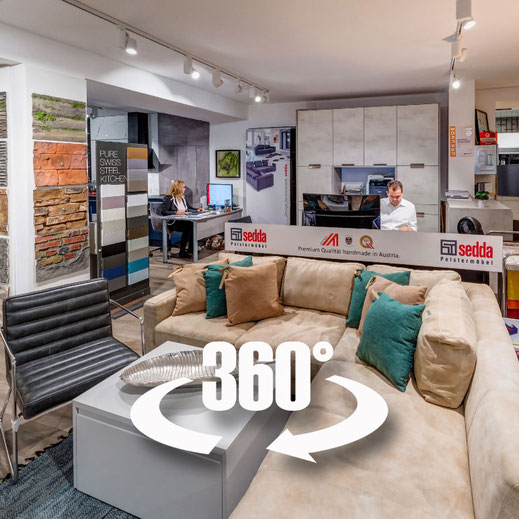 Unseren Showroom in 360° Grad entdecken - INNenRAUM Rattenberg