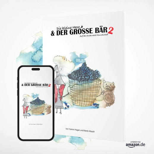Das Kinderbuch Die kleine Hexe und der große Bär bietet bezaubernde Gutenachtgeschichten, die mit magischen Abenteuern und lehrreichen Botschaften fesseln – ergänzt durch liebevolle Aquarellillustrationen, die die Geschichte lebendig machen