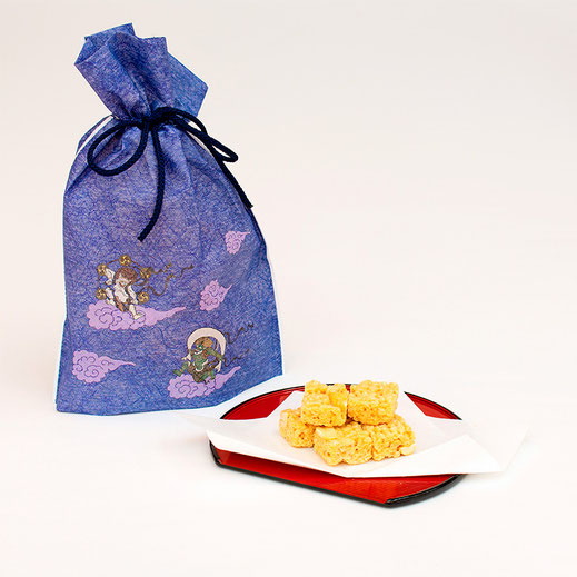 桜フォトコンテスト2020, 常盤堂雷おこし本舗賞, 風神雷神巾着, 雷おこし 江戸いろは 上磯部 (白砂糖) ,5名様