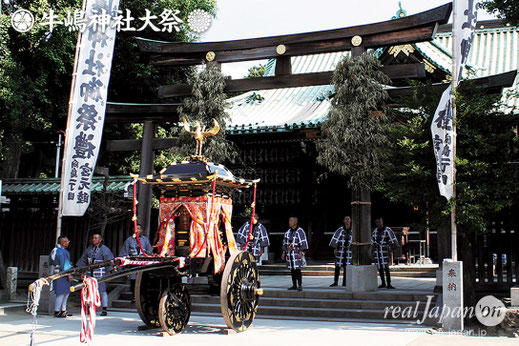 牛嶋神社大祭, 御鎮座1165年大祭, 神幸祭, 2023年9月15日･16日, 牛車,牛が曳く鳳輦, 江戸行列, 東京スカイツリーソラマチひろば世界平和祈願祭