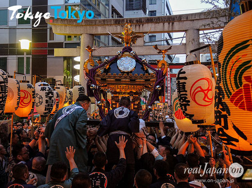 下谷神社大祭, 本社千貫神輿, 上野神輿, 御徒町, アメ横神輿渡御, 