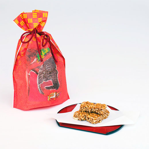 桜フォトコンテスト2020, 常盤堂雷おこし本舗賞, 雷門巾着, 雷おこし 江戸いろは 上磯部 (黒砂糖) ,5名様