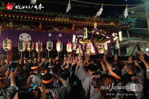 5月15日・20：02 撮影［浅草中央］三社祭2015年（平成27年）宵宮