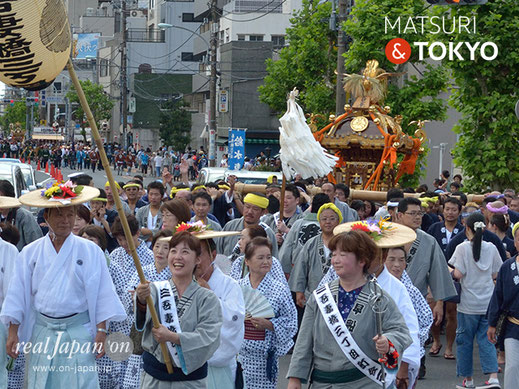 牛嶋神社大祭, 吾妻橋3丁目, 大神輿渡御