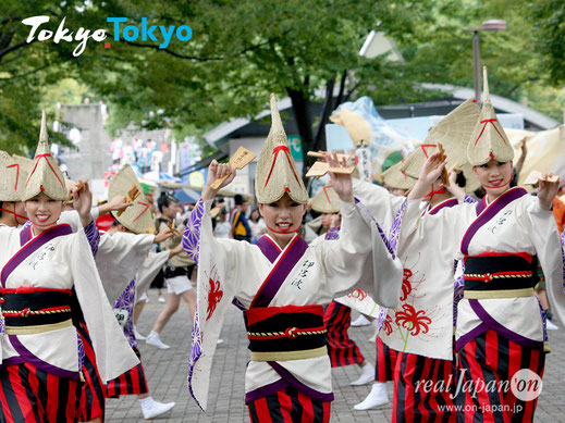原宿表参道元氣祭スーパーよさこい 2023,原宿,表参道,よさこい