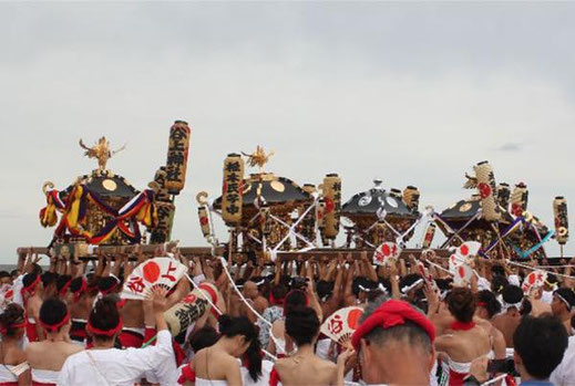 上総十二社祭り, 稚児行列, シオフミ,裸祭り,上総,玉前神社, 千葉県