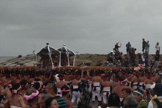 〈過去写真〉江澤正敏さん：大原はだか祭り,2019年9月23日,千葉県いすみ市