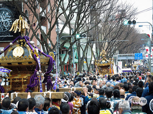 建国祭, 2020年2月11日, 奉祝パレード, 神輿パレード, 表参道原宿