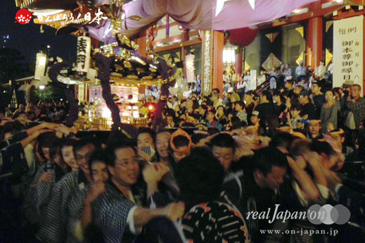 5月15日・19:55撮影［浅草中央］三社祭2015年（平成27年）宵宮