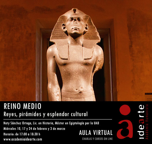 Curso egiptología; el Reino Medio; Sesostris; Amenemhat; cursos online; Academia Idearte; 