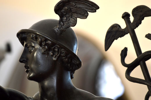 Hermes; Mercurio; Giambologna; Bargello; Florencia; caduceo; escultura; 