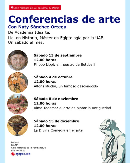 jeroglíficos; Champollion; egiptología; faraón; charla; conferencia; Palma de Mallorca; Academia Idearte; Naty Sánchez Ortega; 