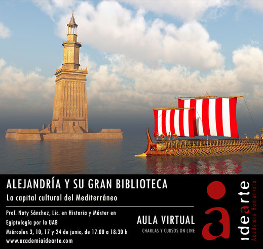Alejandría; Biblioteca; Ptolomeo; Plotino; filosofía; Museo; centro cultural; Mediterráneo;