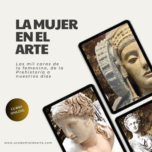 cursos online; mujer en el arte; historia; Academia Idearte;