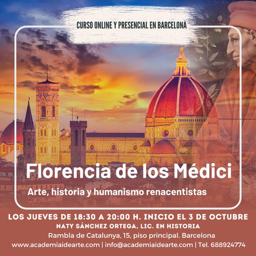 cursos; Palma de Mallorca; arte; historia; Cosme el Viejo; Florencia; Médicis;