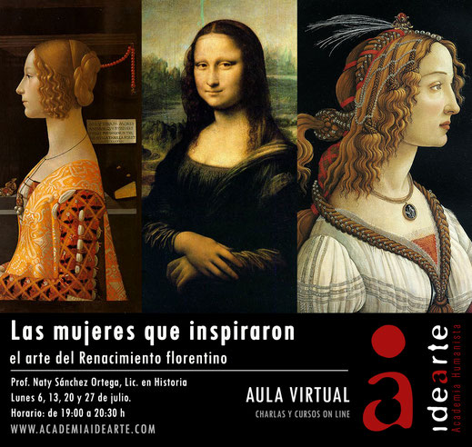 mujer en el arte; Renacimiento; Florencia; cursos;