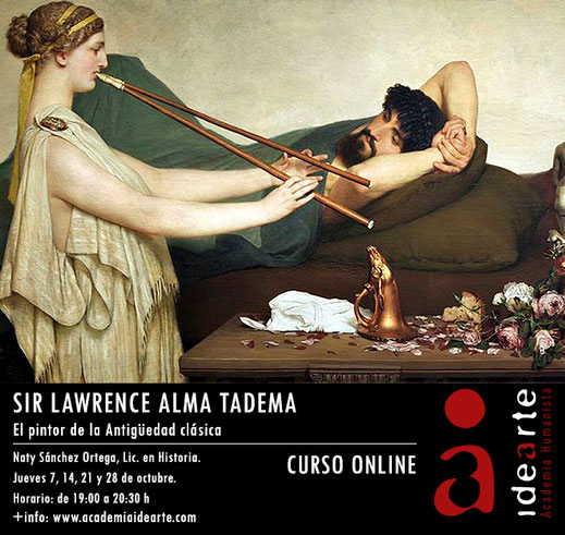 Alma Tadema; arte; pintura; neoclasicismo; cursos online; 
