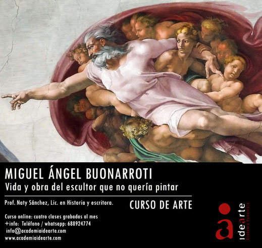 Miguel Ángel; David; cursos; arte; Palma de Mallorca; escultura; Capilla Sixtina; Florencia; 