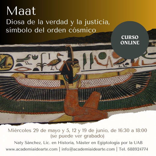 Maat; Egipto; Egiptología; Palma de Mallorca; historia de las religiones;