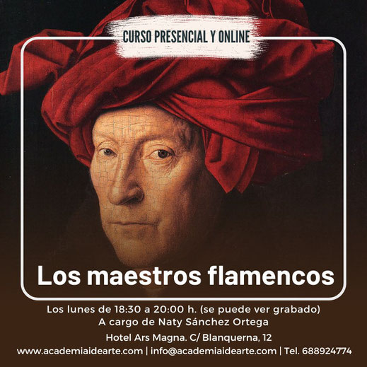 pintores flamencos; Jean Van Eyck; historia del arte; cursos online; Palma de Mallorca; Academia Idearte;