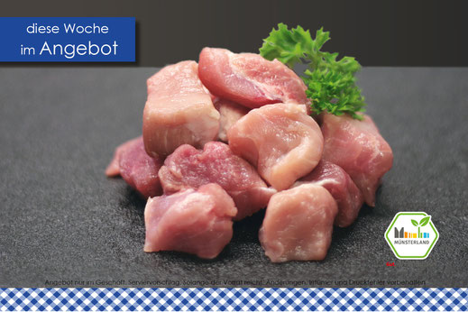 diese Woche im Angebot: RINDERROULADEN, aus der Keule, beste Qualität 100g € 2,49