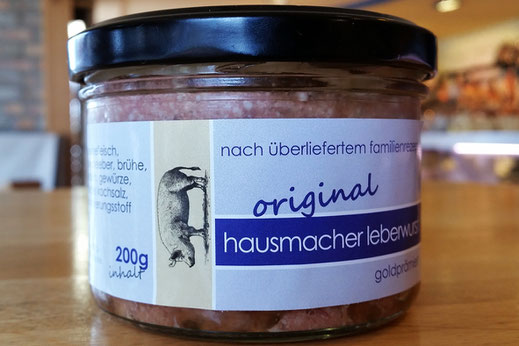 hausmacher Leberwurst im Glas